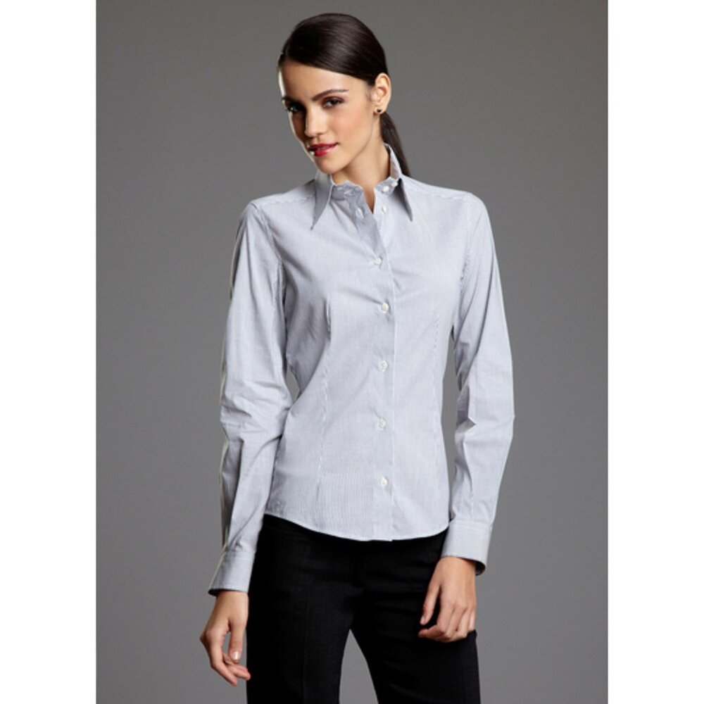 DOLCE & GABBANA Thin Pinstripe Button Down Blouse